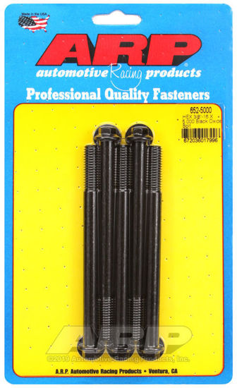 Bilde av 3/8-16 X 5.000 hex black oxide bolts