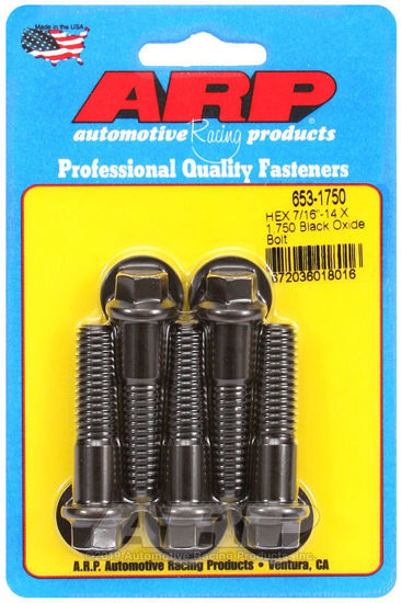 Bilde av 7/16-14 X 1.750 hex black oxide bolts