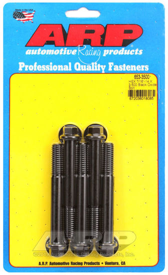 Bilde av 7/16-14 X 3.500 hex black oxide bolts