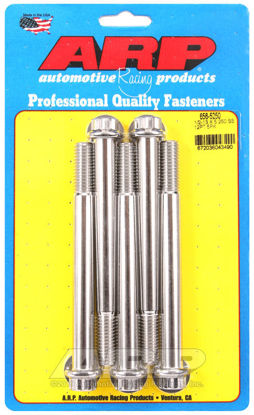 Bilde av 1/2-13 x 5.250 12pt SS bolts