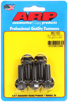 Bilde av M10 x 1.50 x 25 hex black oxide bolts