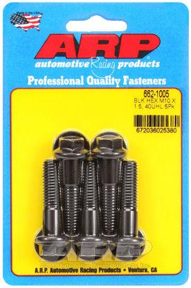 Bilde av M10 x 1.50 x 40 hex black oxide bolts