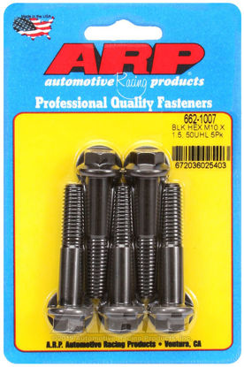 Bilde av M10 x 1.50 x 50 hex black oxide bolts