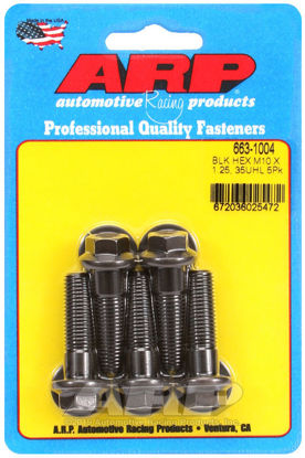 Bilde av M10 x 1.25 x 35 hex black oxide bolts