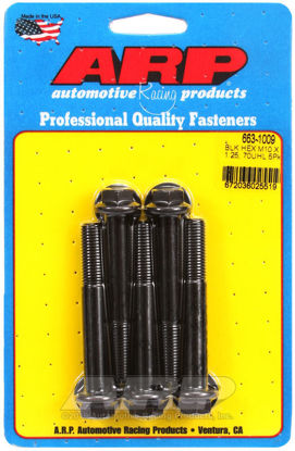 Bilde av M10 x 1.25 x 70 hex black oxide bolts