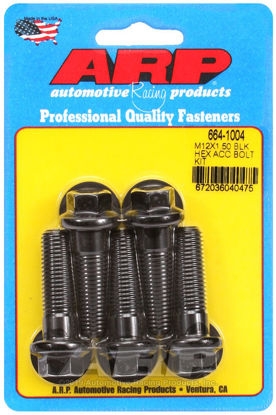 Bilde av M12 x 1.50 x 40 hex black oxide bolts