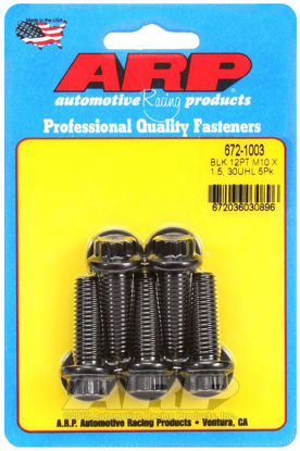 Bilde av M10 x 1.50 x 30 12pt black oxide bolts