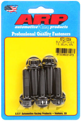 Bilde av M10 x 1.50 x 35 12pt black oxide bolts