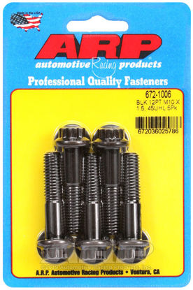 Bilde av M10 x 1.50 x 45 12pt black oxide bolts