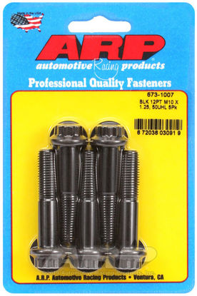 Bilde av M10 x 1.25 x 50 12pt black oxide bolts