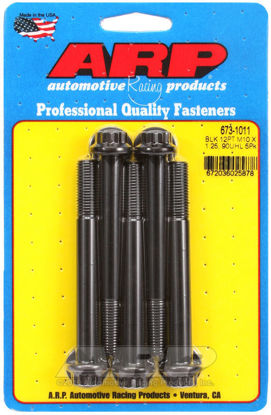 Bilde av M10 x 1.25 x 90  12pt black oxide bolts