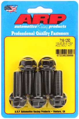 Bilde av 1/2-20 x 1.250 hex black oxide bolts