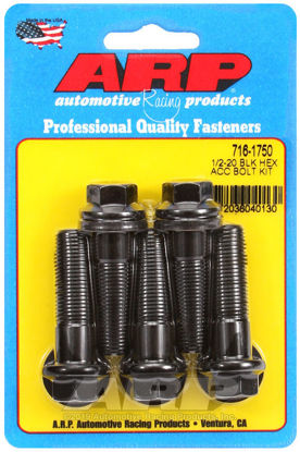 Bilde av 1/2-20 x 1.750 hex black oxide bolts
