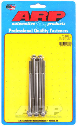 Bilde av 1/4-28 x 4.000 hex SS bolts