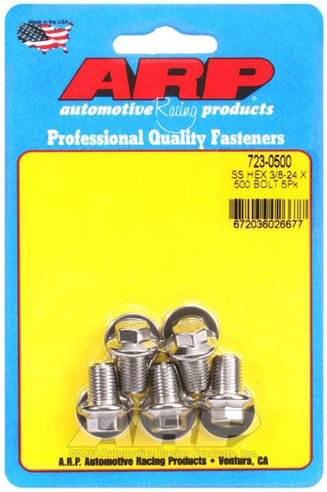 Bilde av 3/8-24 x .500 hex SS bolts