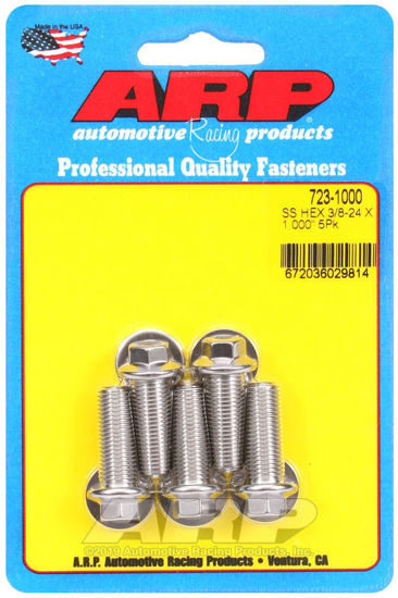 Bilde av 3/8-24 x 1.000 hex SS bolts