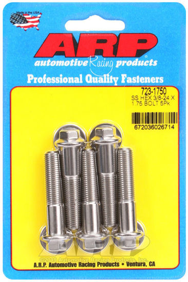 Bilde av 3/8-24 x 1.750 hex SS bolts