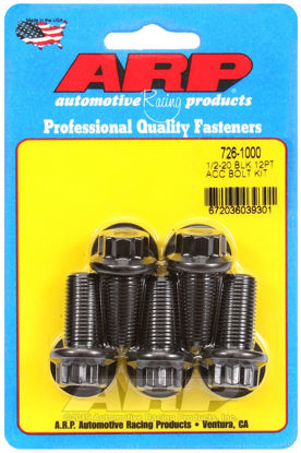 Bilde av 1/2-20 x 1.000 12pt black oxide bolts
