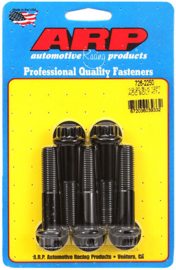 Bilde av 1/2-20 x 2.250 12pt black oxide bolts