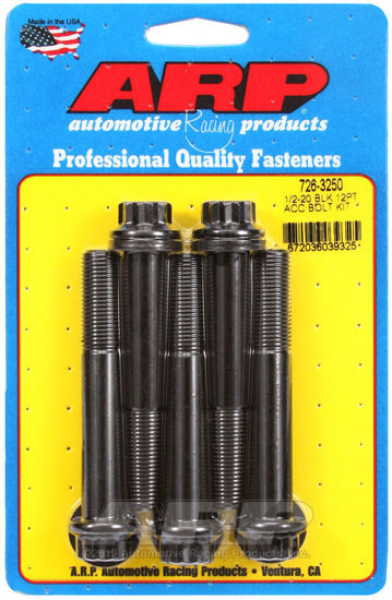 Bilde av 1/2-20 x 3.250 12pt black oxide bolts