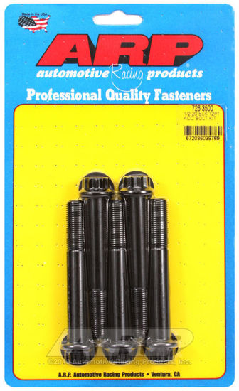 Bilde av 1/2-20 x 3.500 12pt black oxide bolts