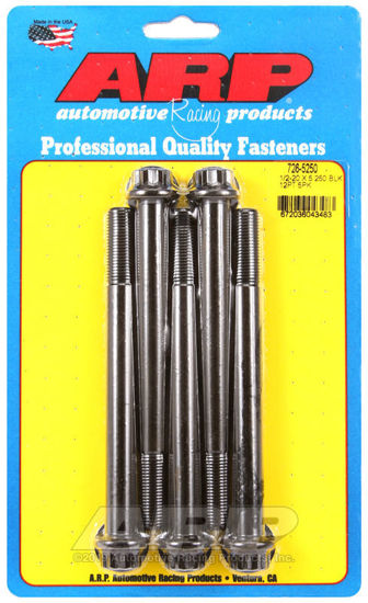 Bilde av 1/2-20 x 5.250 12pt black oxide bolts