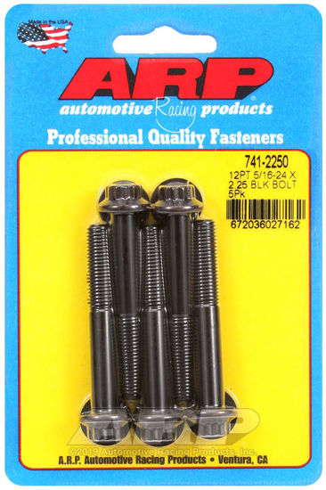 Bilde av 5/16-24 x 2.250 12pt black oxide bolts