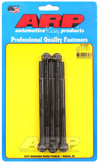 Bilde av 5/16-24 x 5.000 12pt black oxide bolts