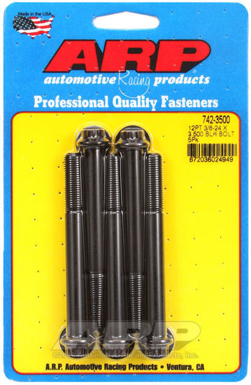 Bilde av 3/8-24 x 3.500 12pt black oxide bolts