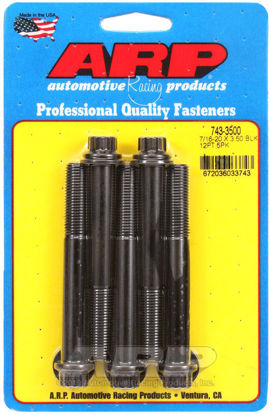 Bilde av 7/16-20 x 3.500 12pt black oxide bolts