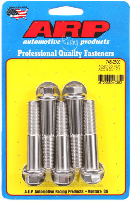 Bilde av 1/2-20 x 2.500 hex SS bolts