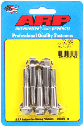 Bilde av M8 x 1.25 x 45 hex SS bolts