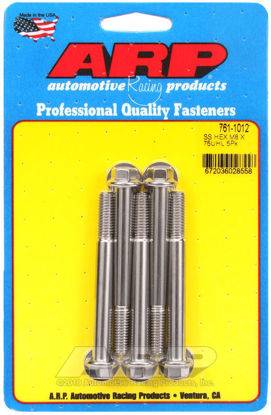 Bilde av M8 x 1.25 x 75 hex SS bolts