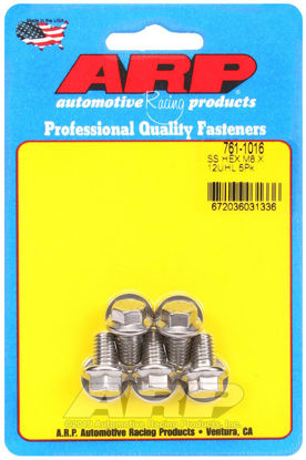 Bilde av M8 x 1.25 x 12 hex SS bolts