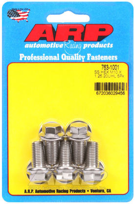 Bilde av M10 x 1.25 x 20 hex SS bolts