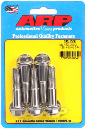 Bilde av M10 x 1.25 x 45 hex SS bolts