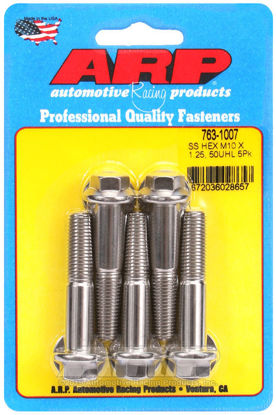 Bilde av M10 x 1.25 x 50 hex SS bolts