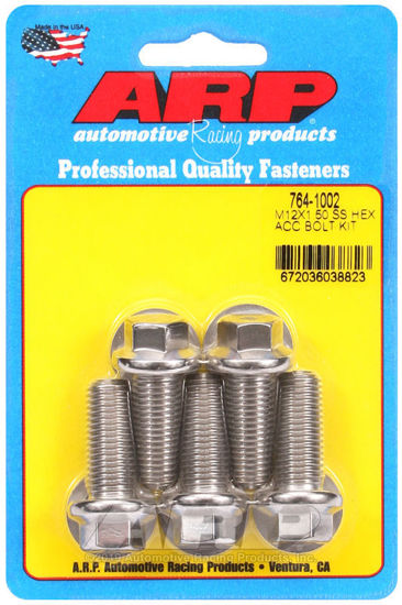 Bilde av M12 x 1.50 x 30 hex SS bolts