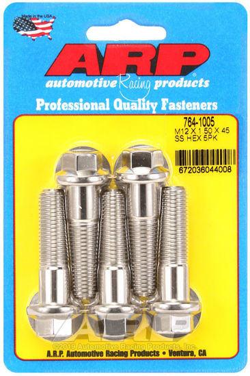 Bilde av M12 x 1.50 x 45 hex SS bolts