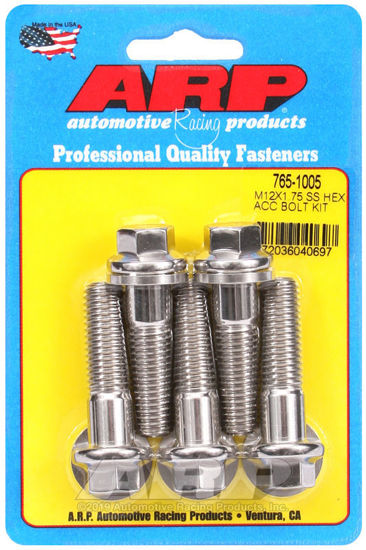 Bilde av M12 x 1.75 x 45 hex SS bolts