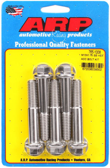 Bilde av M12 x 1.75 x 70 hex SS bolts