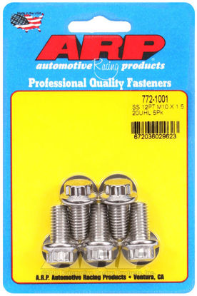 Bilde av M10 x 1.50 x 20 12pt SS bolts