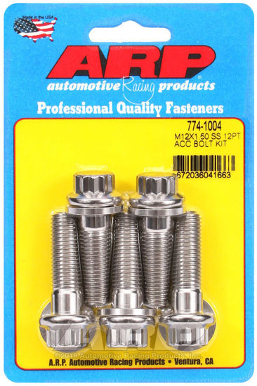 Bilde av M12 x 1.50 x 40 12pt SS bolts