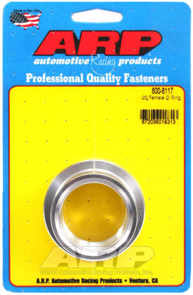 Bilde av -20 female O ring aluminum weld bung