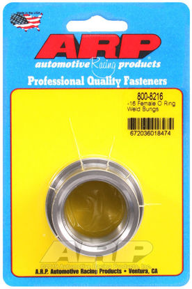 Bilde av -16 female O ring steel weld bung