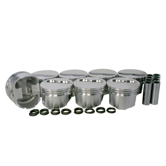Bilde av PISTON KIT 350 SBC FLAT TOP (8)