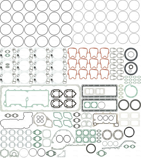 Bilde av FULL GASKET SET, ENGINE MAN