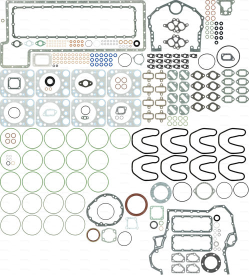 Bilde av FULL GASKET SET, ENGINE SCANIA