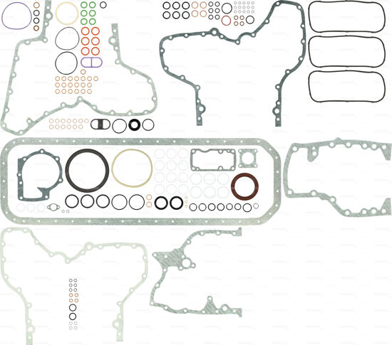 Bilde av GASKET SET, CRANK CASE VOLVO TRUCK