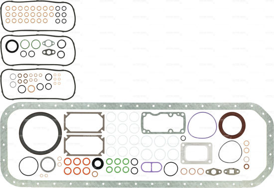 Bilde av GASKET SET, CRANK CASE VOLVO TRUCK